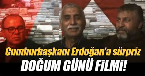 C­u­m­h­u­r­b­a­ş­k­a­n­ı­ ­E­r­d­o­ğ­a­n­­a­ ­s­ü­r­p­r­i­z­ ­d­o­ğ­u­m­ ­g­ü­n­ü­ ­f­i­l­m­i­